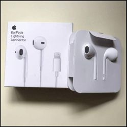 Brand New Apple iPhone Earphones Lightning Connector 
