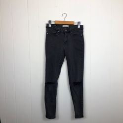 Calvin Klein Distressed Ankle Skinny Jeans Sz 28