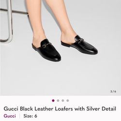 Gucci Black Loafers