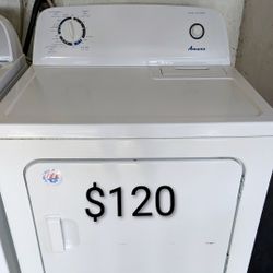 AMANA LARGE CAPACITY GAS DRYER WORKS GREAT 