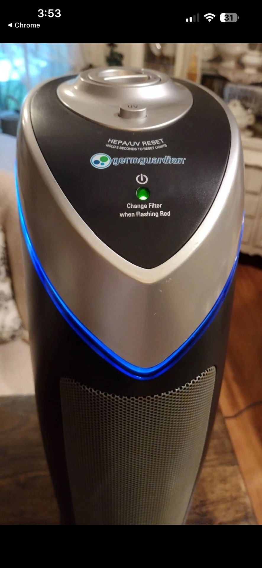 Germguardian Tower Air Purifier