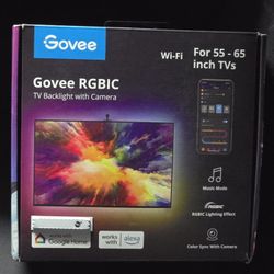 GOVEE RGBIC TV BACKLIGHT WITH CAMERA