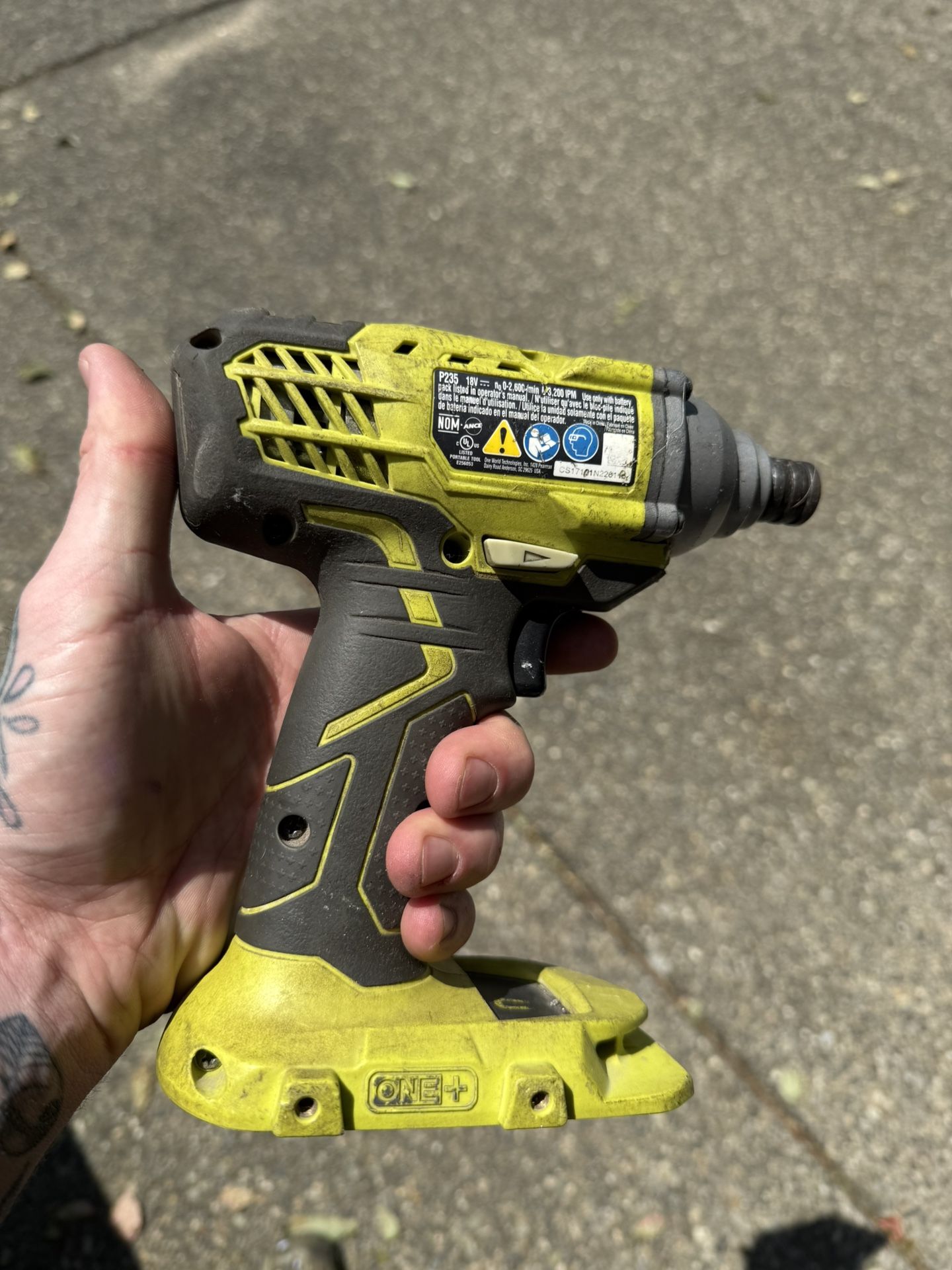Ryobi Drill (no Battery)