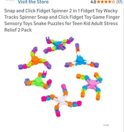 72pcs Fidget Spinner 2in1