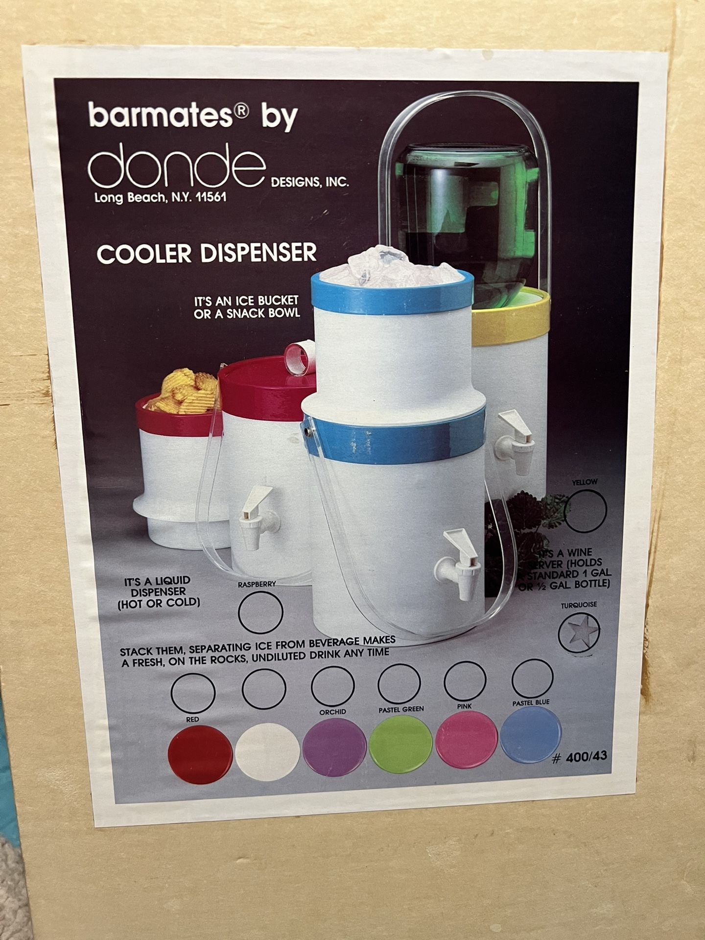 Cooler Dispenser
