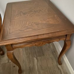 Antique Wood Table  $80