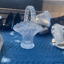 Princess House Crystal Basket