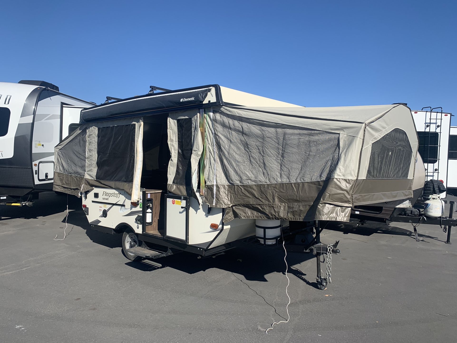 Flagstaff tent trailer