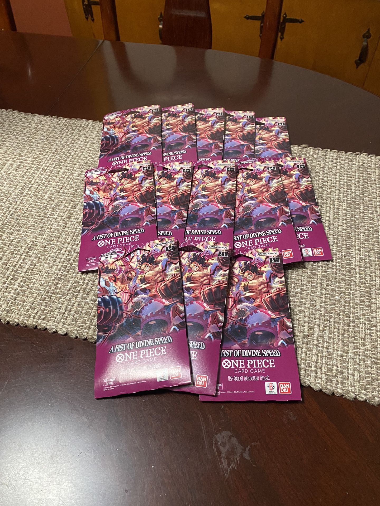 One Piece A Fist of Divined Speed (OP11) - Sleeved Booster Pack (x13) OBO
