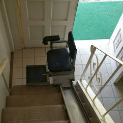 Mobility chair lift for stairs