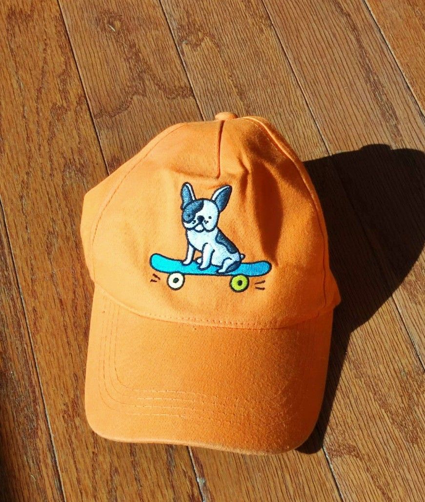 Orange dad Trucker baseball hat cap