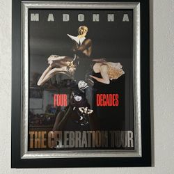 Madonna , The Celebration Tour Poster. 