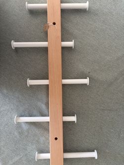 Wall Rack for Coats, Hats, Scarves, Bags, Etc.