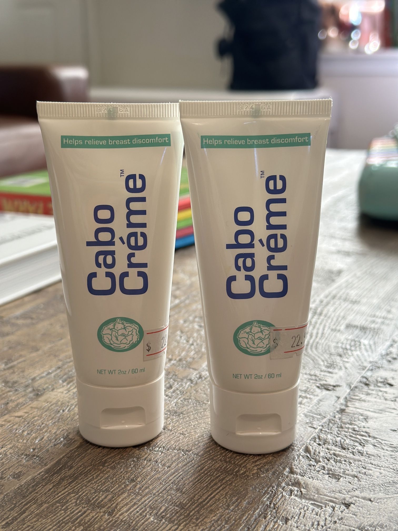 CaboCreme 2 of them - Extra strength cabbage breast cream