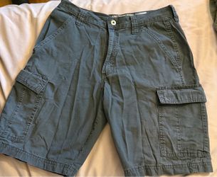 Wrangler Authentics Men’s Grey Cargo Shorts