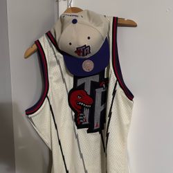 Raptors Retro Jersey with Hat to Match