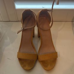 Mustard Color Heels