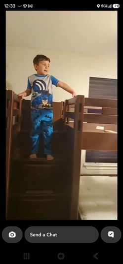 Kids double/twin bunk bed