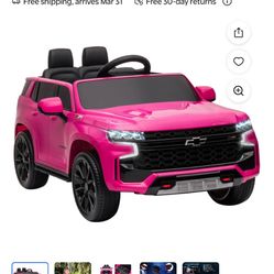Pink Tahoe Power Wheels
