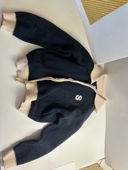 Knit Zip-Up Crop Bomber Jacket