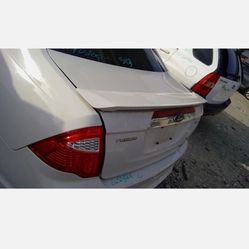 2010 2011 2012 Ford Fusion SE sel SPORT // Parts // Complete Trunk Lid With Spoiler // Rear Left Door  With Window !! 2 Complete Rims W/ Pirelli Tires