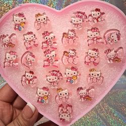New Hello Kitty Kids Rings - 2 For $1.25