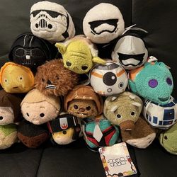 Tsum Tsum Disney x Star Wars Lot of 20