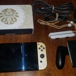 Nintendo Switch Oled Zelda Tears Of The Kingdom  Edition