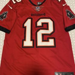 Tom Brady’s Red Buccaneers Jersey
