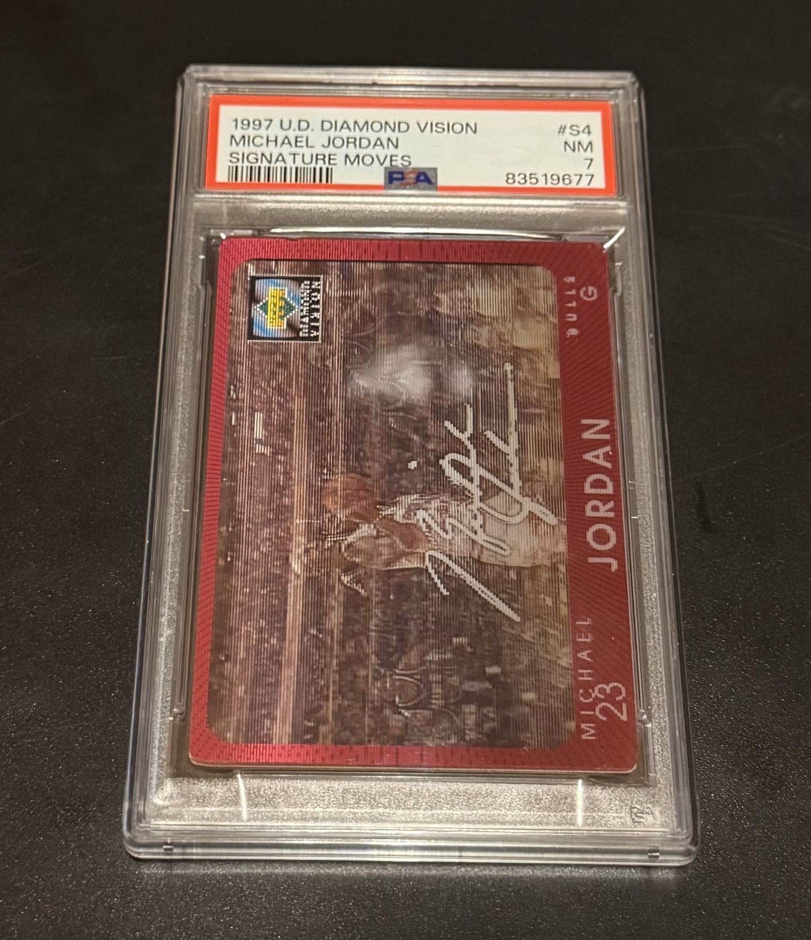 Psa 7 Michael Jordan Holo Signature
