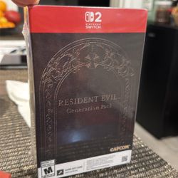 Nintendo Switch 2 Resident Evil 9 Sealed 