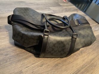 COACH Mens TREKKER 52 In Signature Canvas Duffel Bag for Sale in Tampa FL OfferUp