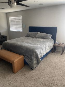 Bed Frame and Headboard - California King
