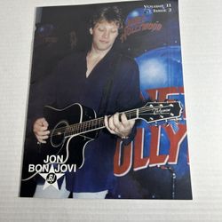 Jon Bon Jovi Fan Club Memorabilia Volume 11 Issue 2