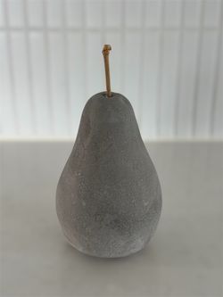 Cement Pear Fall Accent