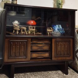 MCM Credenza // Display Case - Cabinet  — Delivery Available!