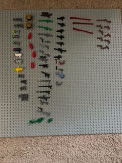 Lego Minifigures Accessories Lot