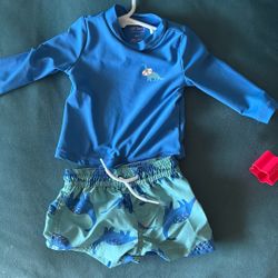 Baby Boy Swimsuit 6 Months Swim Trunks Carters