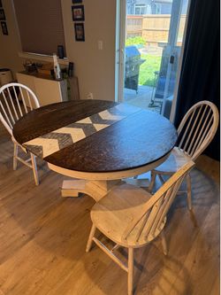 Dinning room table and chairs