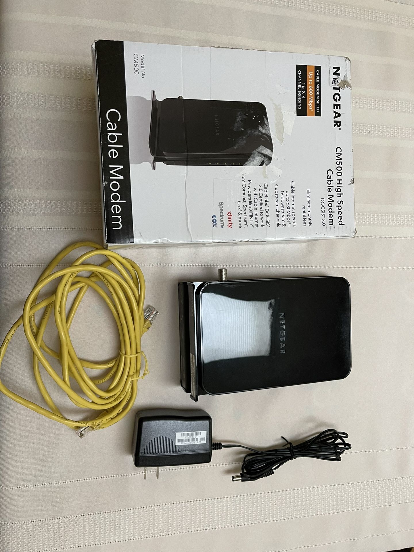 Netgear CM500 High Speed Cable Modem