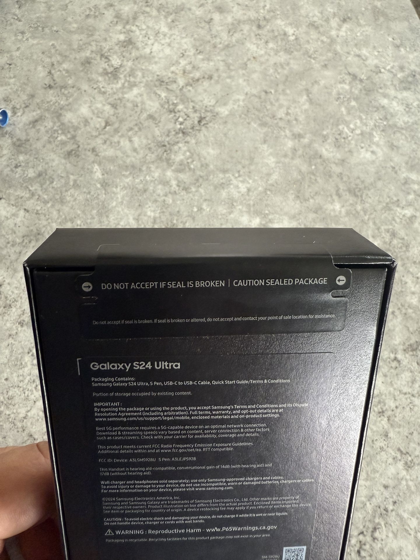 Samsung Galaxy S24 Ultra 256gig Titanium Gray