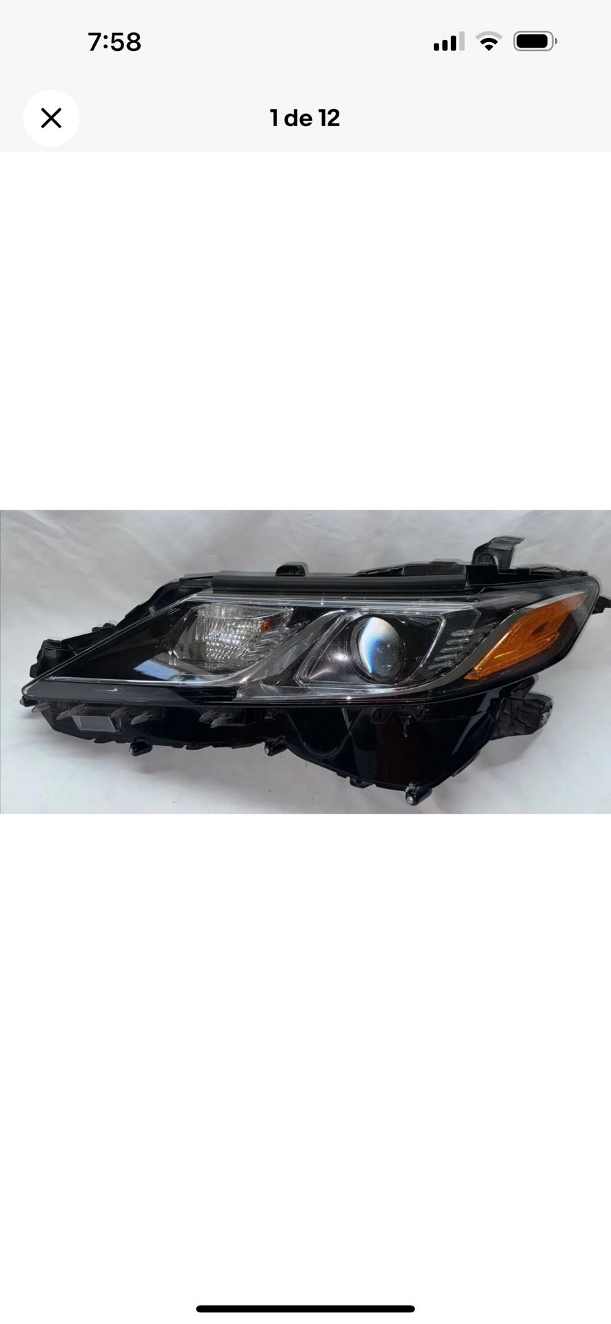 π₯π€©2018 -2022 Toyota Camry Headlight Left LH Driver LED Headlamp OEM Complete
