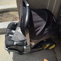 Donna car seat stroller as is