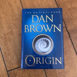 Book, DAN BROWN  ORIGIN