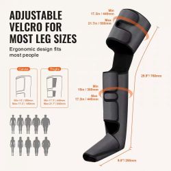 149}Full Leg Massager, Air Compression Leg Massager for Foot Calf Thigh Knee, 3 Modes & 3 Intensities, Leg Compression Massage Boots for Circulation, 