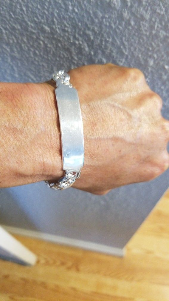 Esclava de Plata .925 / Sterling Silver Bracelet for Sale in El Cajon, CA -  OfferUp