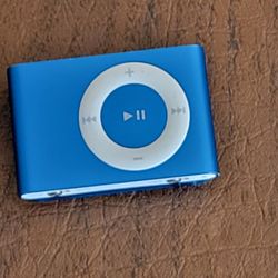 Apple iPod shuffle 2nd Generation Bright  Blue 1 GB A1204. Pre-owned, in 
good working and cosmetic shape. Functionality 10 out of 10. 
Cosmetically, 