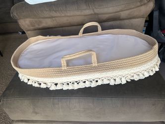 Boho Woven Baby Changing Station