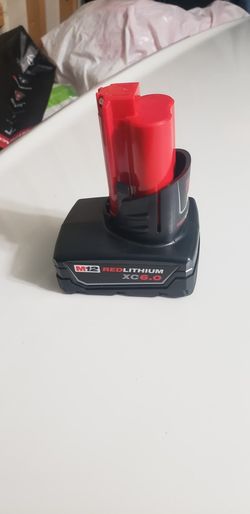NEW MILWAUKEE M12. Red Lithium. XC 6.0.AH. Battery.