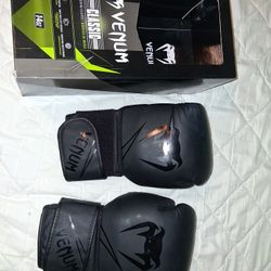 14 OZ venom boxing gloves